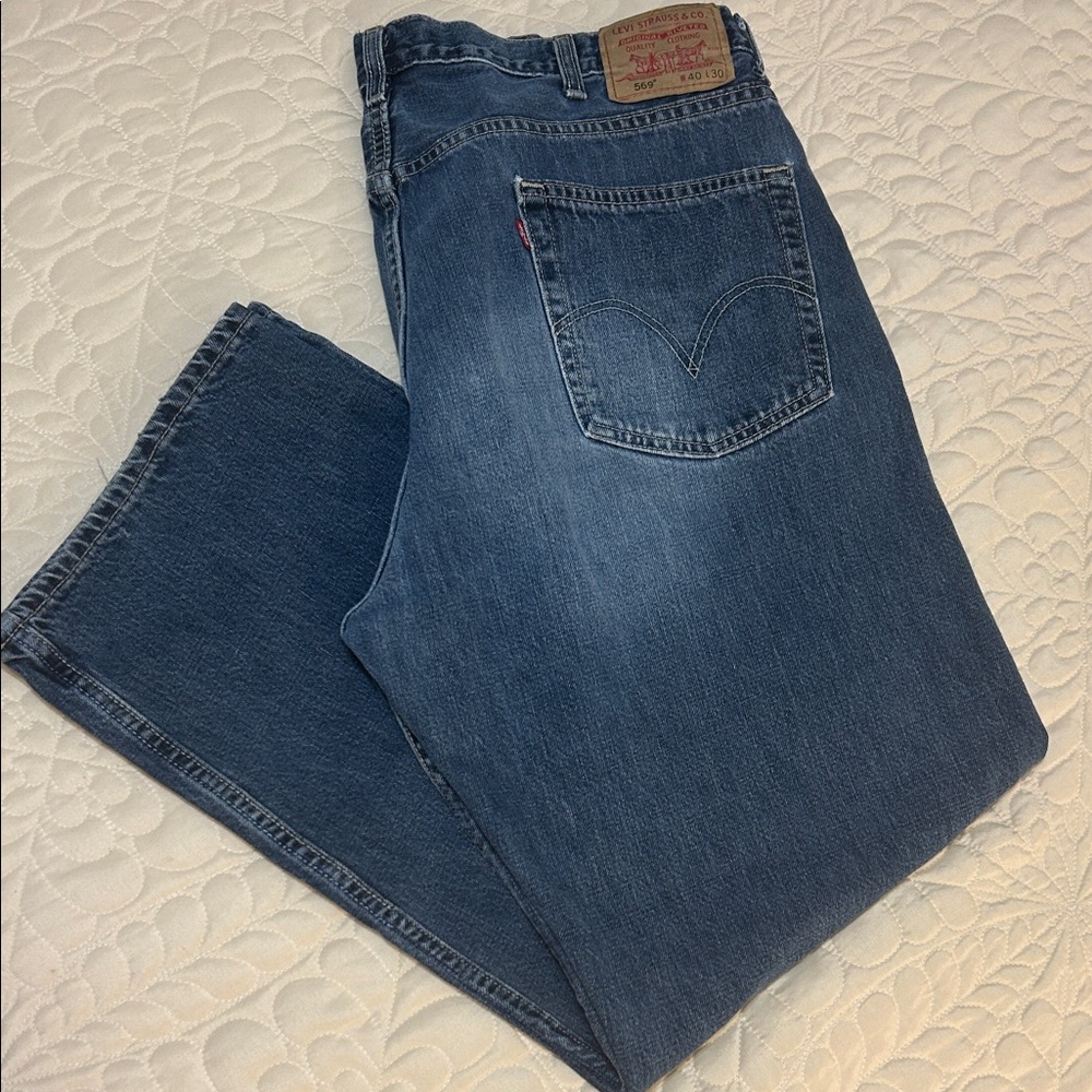 Levi's Men’s Relaxed Fit Denim Jeans - Classic Blue